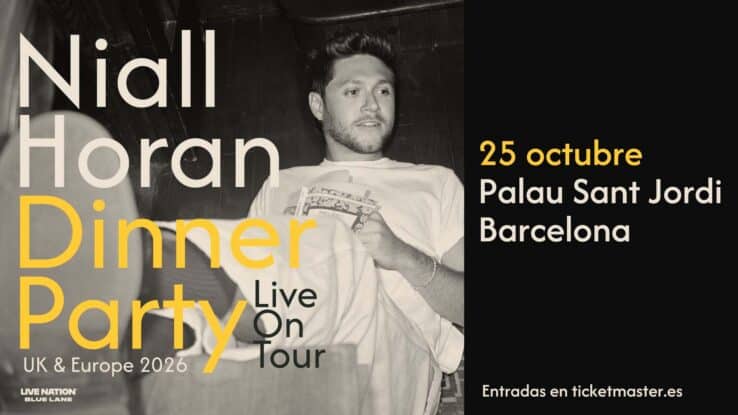 Niall Horan anuncia su gira de conciertos ‘Dinner Party Live On Tour’